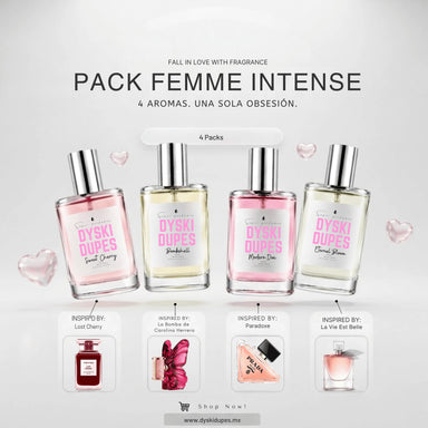 Pack Femme Intense — 4 Perfumes 100 ml.