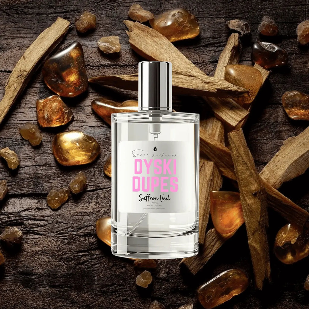 Saffron Veil– Inspirado en Amber Oud Rouge