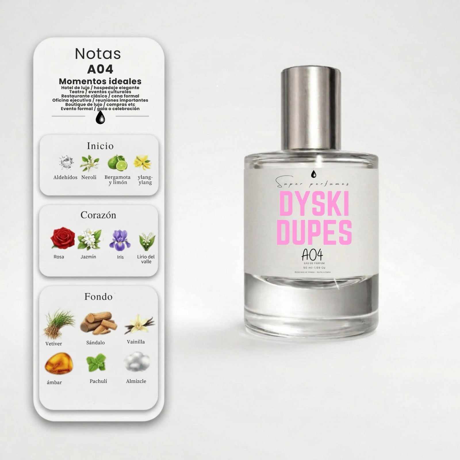 A04 – Inspirado en Chanel N°5