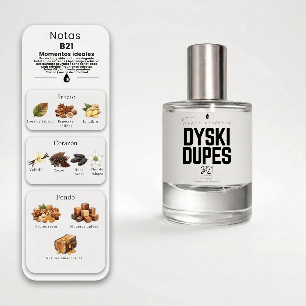 B21 – Inspirado en Tobacco Vanille