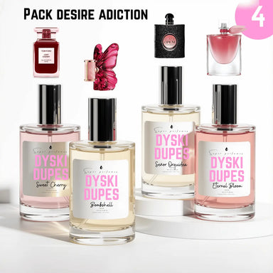 Pack Desire Adiction — 4 Perfumes 100 ml.