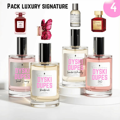 Pack luxury signature — 4 Perfumes 100 ml.